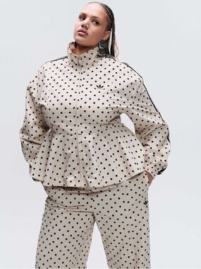 NEW adidas Originals x ASOS Cream Polka Dot Track Suit 2 Piece